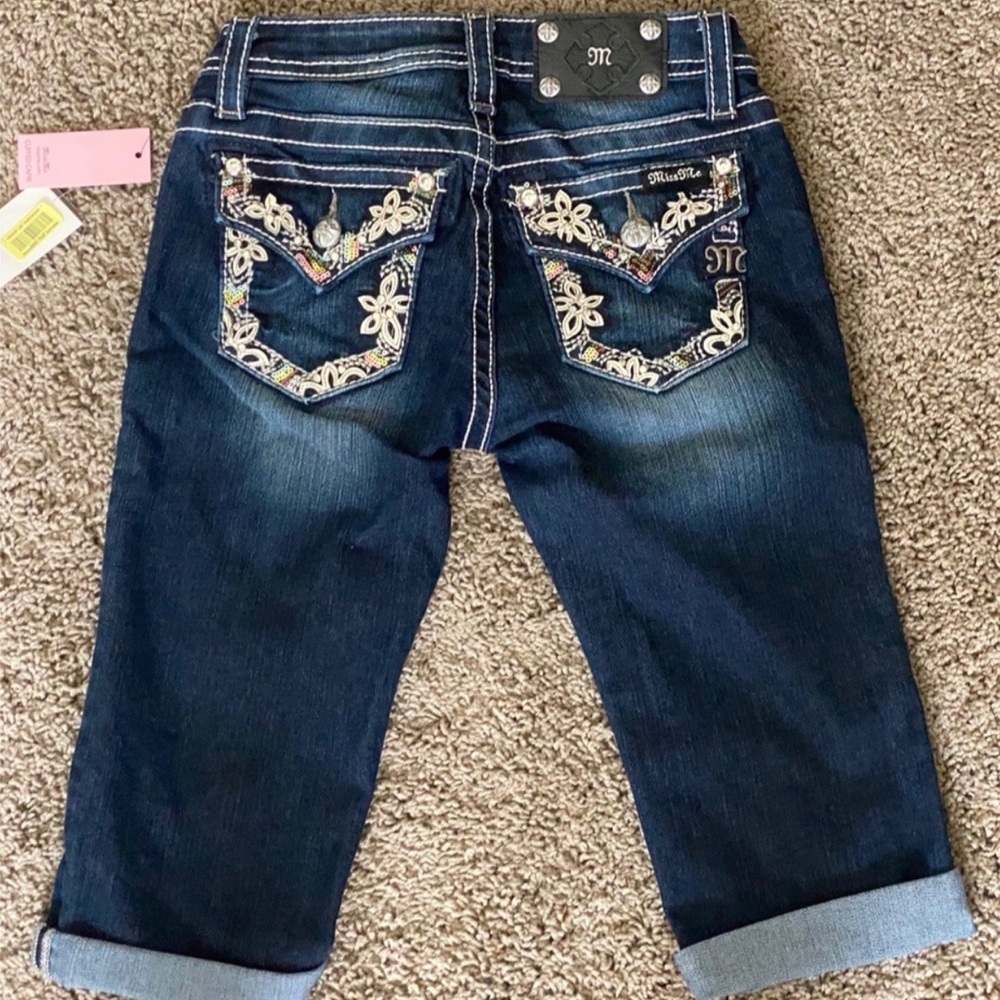 NEW Miss Me Kids Bermuda Shorts